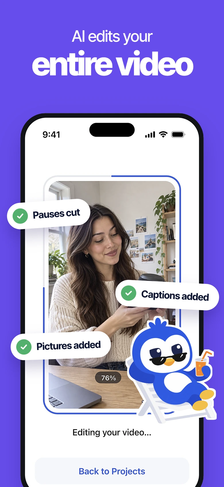 AI edits your entire video