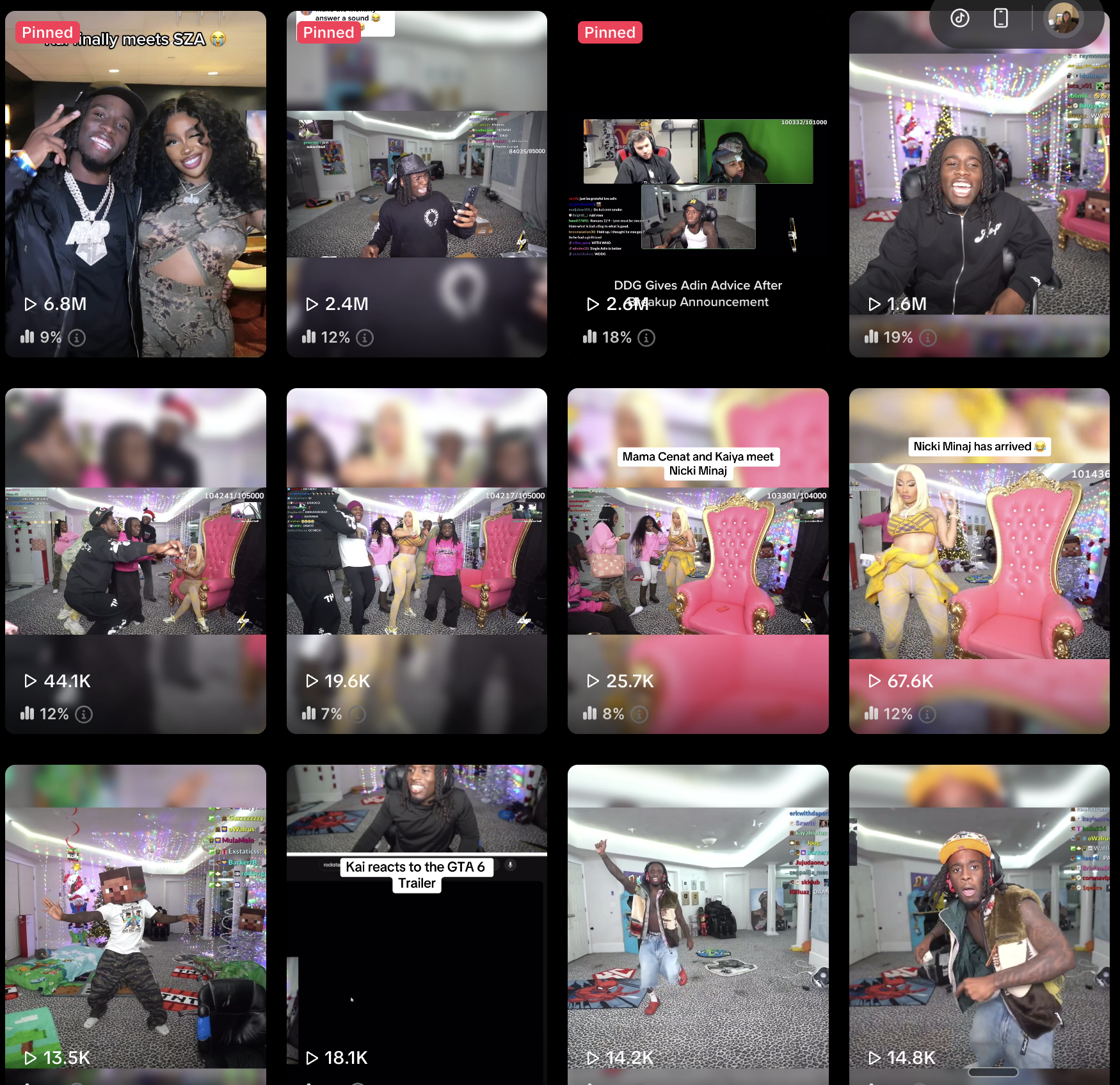TikTok clipping page example 5